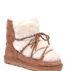 Leren Winterboots "Inaya" Lichtbruin -Gstar Kleding Winkel nicebay leren winterboots inaya lichtbruin