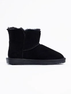 Leren Winterboots "Jaida" Zwart -Gstar Kleding Winkel nicebay leren winterboots jaida zwart 1