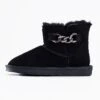 Leren Winterboots "Jaida" Zwart -Gstar Kleding Winkel nicebay leren winterboots jaida zwart