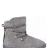Leren Winterboots "Leala" Grijs -Gstar Kleding Winkel nicebay leren winterboots leala grijs