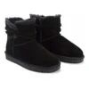Leren Winterboots "Leorgie" Zwart