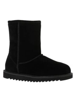 Leren Winterboots "Stour Waterproof" Zwart -Gstar Kleding Winkel nicebay leren winterboots stour waterproof zwart 1