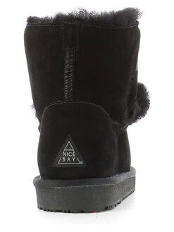 Leren Winterboots "Wollaston" Zwart -Gstar Kleding Winkel nicebay leren winterboots wollaston zwart 2
