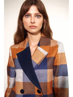 Tussenmantel Donkerblauw/oranje -Gstar Kleding Winkel nife tussenmantel donkerblauw oranje 1