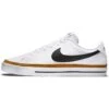 Nike Leren Sneakers "Court Legacy" Wit -Gstar Kleding Winkel nike leren sneakers court legacy wit