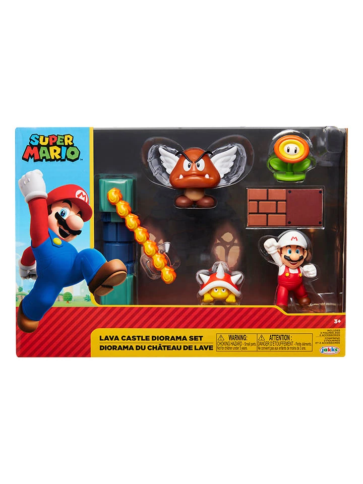 Speelset "Nintendo Lava Castle Diorama" - Vanaf 3 Jaar 4 Speelset "Nintendo Lava Castle Diorama" - Vanaf 3 Jaar - Afbeelding 2