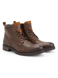 Leren Boots "A.deSandgallo" Bruin -Gstar Kleding Winkel nogrz leren boots a desandgallo bruin 1
