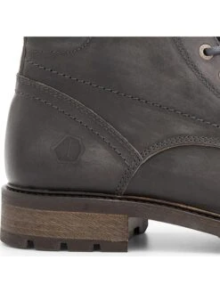 Leren Boots "A.deSandgallo" Donkergrijs -Gstar Kleding Winkel nogrz leren boots a desandgallo donkergrijs 2