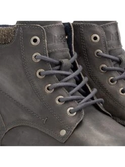 Leren Boots "A.deSandgallo" Donkergrijs -Gstar Kleding Winkel nogrz leren boots a desandgallo donkergrijs 3