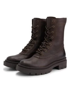 Leren Boots "L.Woods" Donkerbruin -Gstar Kleding Winkel nogrz leren boots l woods donkerbruin 1