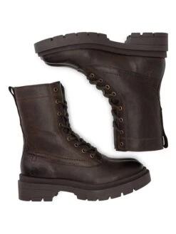 Leren Boots "L.Woods" Donkerbruin -Gstar Kleding Winkel nogrz leren boots l woods donkerbruin 2
