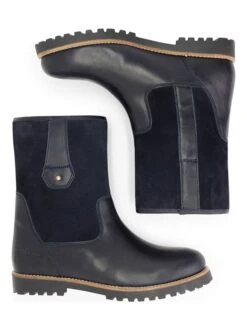 Leren Boots "R.Cassels" Donkerblauw -Gstar Kleding Winkel nogrz leren boots r cassels donkerblauw 4