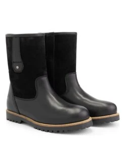 Leren Boots "R.Cassels" Zwart -Gstar Kleding Winkel nogrz leren boots r cassels zwart 1