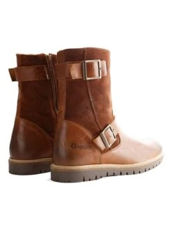 Leren Laarzen "I.Jones" Bruin -Gstar Kleding Winkel nogrz leren laarzen i jones bruin 3