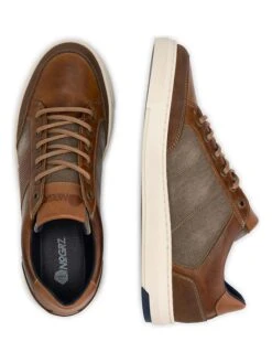 Leren Sneakers "C.Cofield" Lichtbruin -Gstar Kleding Winkel nogrz leren sneakers c cofield lichtbruin 2