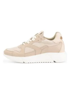 Leren Sneakers "C.Correa" Beige -Gstar Kleding Winkel nogrz leren sneakers c correa beige 4