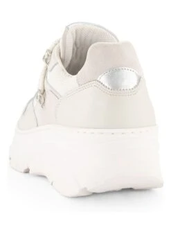 Leren Sneakers "E.Boullee" Crème -Gstar Kleding Winkel nogrz leren sneakers e boullee creme 4