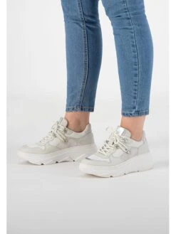 Leren Sneakers "E.Boullee" Crème -Gstar Kleding Winkel nogrz leren sneakers e boullee creme 7