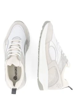 Leren Sneakers "F.Borromini" Beige/grijs 11 Leren Sneakers "F.Borromini" Beige/grijs -Gstar Kleding Winkel nogrz leren sneakers f borromini beige grijs 2
