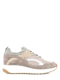 Leren Sneakers "F.Borromini" Grijs/goudkleurig -Gstar Kleding Winkel nogrz leren sneakers f borromini grijs goudkleurig 2