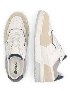 Leren Sneakers "G.Grayson" Beige/wit -Gstar Kleding Winkel nogrz leren sneakers g grayson beige wit 3