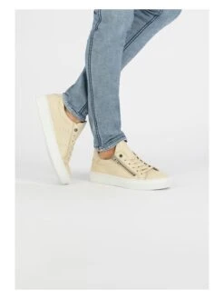 Leren Sneakers "H.Casl" Nude -Gstar Kleding Winkel nogrz leren sneakers h casl nude 7