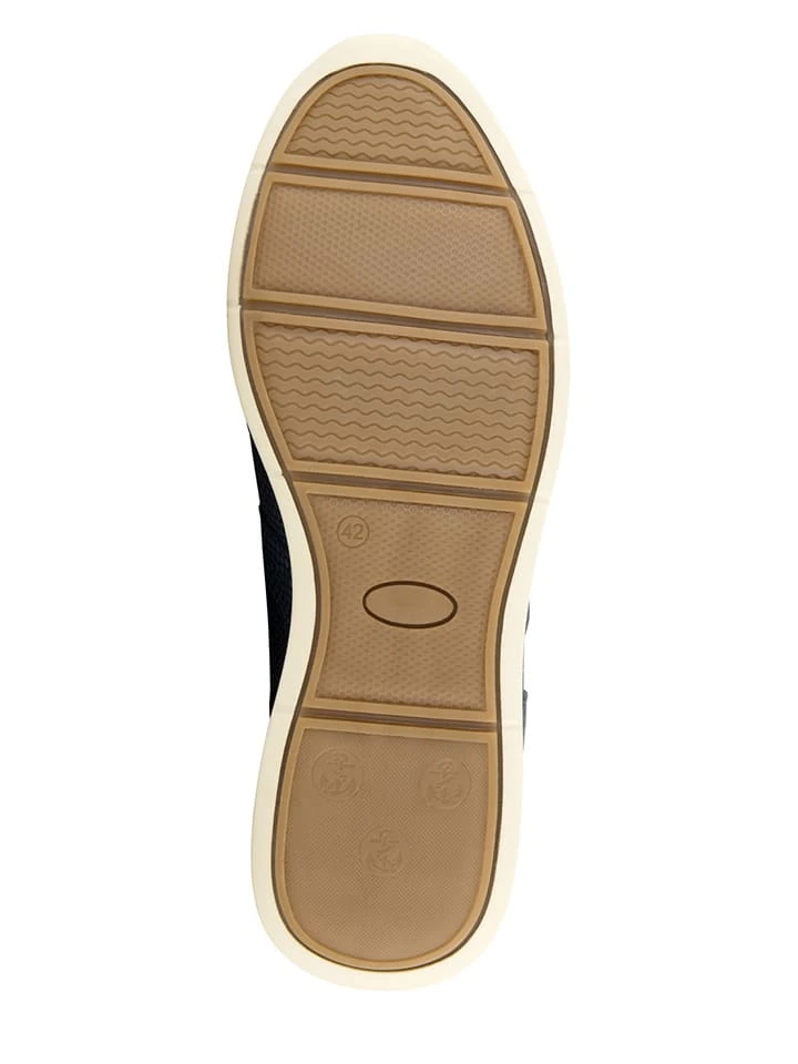 Leren Sneakers "J.Mocker" Donkerblauw 8 Leren Sneakers "J.Mocker" Donkerblauw - Afbeelding 6