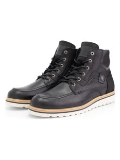 Leren Veterschoenen "R.Bofill" Zwart -Gstar Kleding Winkel nogrz leren veterschoenen r bofill zwart 5