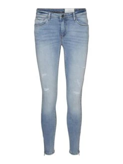 Noisy May Spijkerbroek "Kimmy" - Skinny Fit - Lichtblauw