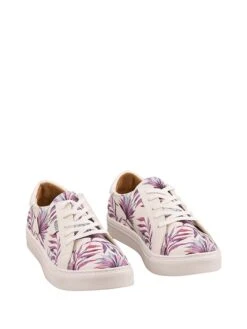 Sneakers Wit/paars/lichtblauw -Gstar Kleding Winkel noosy sneakers wit paars lichtblauw 1