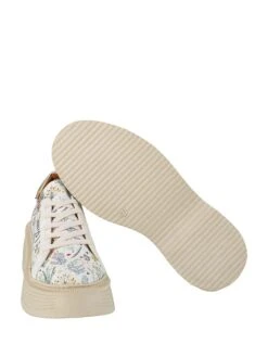 Veterschoenen Goudkleurig/crème/meerkleurig -Gstar Kleding Winkel noosy veterschoenen goudkleurig creme meerkleurig 3