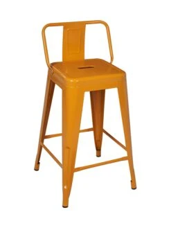 Kruk Geel - (B)40 X (H)80 X (D)40 Cm