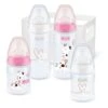 NUK 5-delige Babyflessenset "First Choice+ Starter - Girl" Lichtroze/wit -Gstar Kleding Winkel nuk 5 delige babyflessenset first choice starter girl lichtroze wit