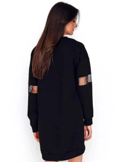 Jurk Zwart/antraciet -Gstar Kleding Winkel numinou jurk zwart antraciet 2