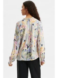 Blouse "Nuchonel" Meerkleurig/geel -Gstar Kleding Winkel numph blouse nuchonel meerkleurig geel 2