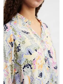 Blouse "Nuchonel" Meerkleurig/geel -Gstar Kleding Winkel numph blouse nuchonel meerkleurig geel 3