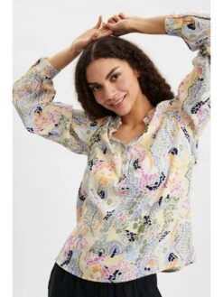 Blouse "Nuchonel" Meerkleurig/geel -Gstar Kleding Winkel numph blouse nuchonel meerkleurig geel 6