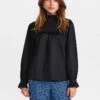 Blouse "Nuclematis" Zwart -Gstar Kleding Winkel numph blouse nuclematis zwart