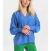 Blouse "Nusofty" Blauw