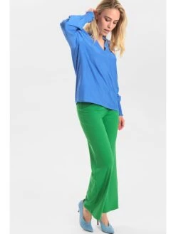 Blouse "Nusofty" Blauw -Gstar Kleding Winkel numph blouse nusofty blauw 2