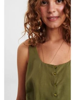 Jumpsuit "Nuchabely" Olijfgroen -Gstar Kleding Winkel numph jumpsuit nuchabely olijfgroen 3