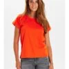 Shirt "Beverly" Oranje -Gstar Kleding Winkel numph shirt beverly oranje