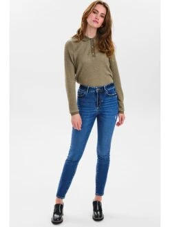 Spijkerbroek "Nukeya" - Skinny Fit - Donkerblauw -Gstar Kleding Winkel numph spijkerbroek nukeya skinny fit donkerblauw 2