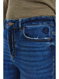 Spijkerbroek "Nukeya" - Skinny Fit - Donkerblauw -Gstar Kleding Winkel numph spijkerbroek nukeya skinny fit donkerblauw 4