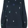 Sweatshirt "Nubrittany" Donkerblauw