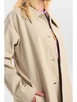 Trenchcoat "Nuella" Beige -Gstar Kleding Winkel numph trenchcoat nuella beige 3
