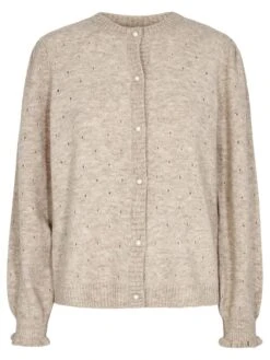 Vest "Nuebba" Beige -Gstar Kleding Winkel numph vest nuebba beige 2