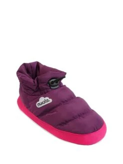 Nuvola Pantoffels "Boot Home" Paars -Gstar Kleding Winkel nuvola pantoffels boot home paars 1