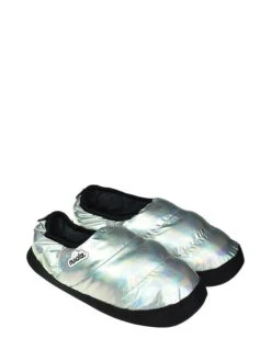 Nuvola Pantoffels "Classic Metallic" Zilverkleurig -Gstar Kleding Winkel nuvola pantoffels classic metallic zilverkleurig 1