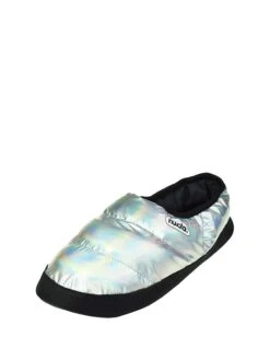 Nuvola Pantoffels "Classic Metallic" Zilverkleurig -Gstar Kleding Winkel nuvola pantoffels classic metallic zilverkleurig 6